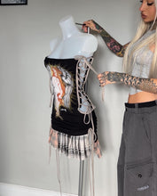 Load image into Gallery viewer, Reworked Stussy bandeau dress
